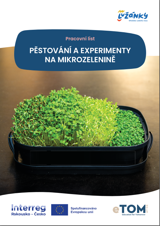 Pěstování a experimenty na mikrozelenině