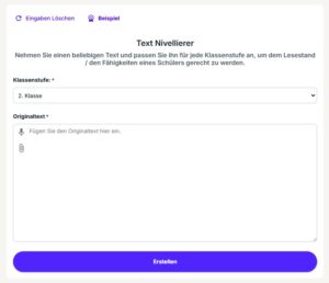 Tool-Text-Nivelierer